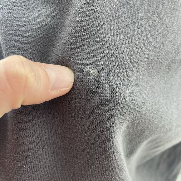 Victoria’s Secret Sz S Hoodie Sweatshirt Oversized Tunic Long V-Neck Lightweight - Picture 4 of 15